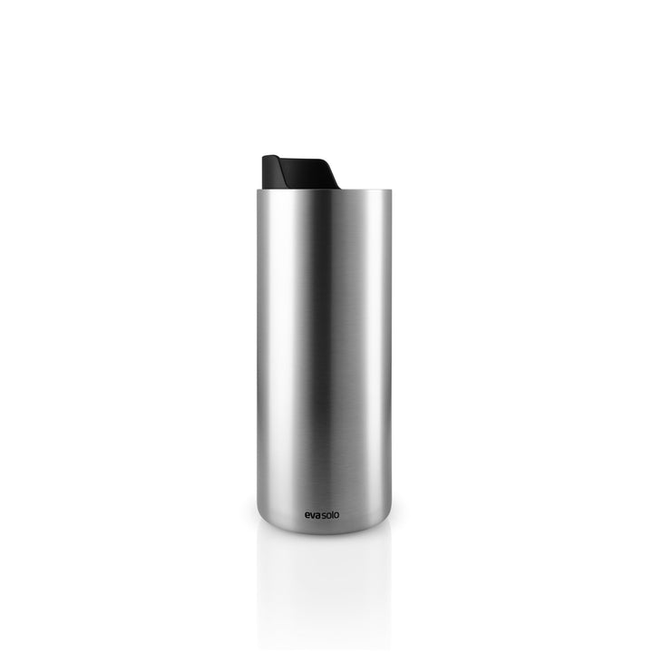 EVA SOLO | Urban To Go Cup Recycled |90% recycelter Edelstahl | Black Schwarz, Schwarz