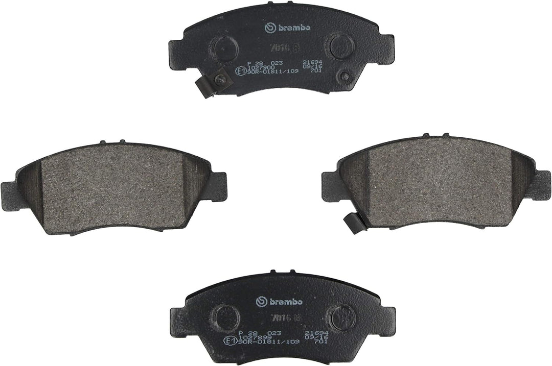 Brembo P 28 023 Bremsbelagsatz, Scheibenbremse - (4-teilig)
