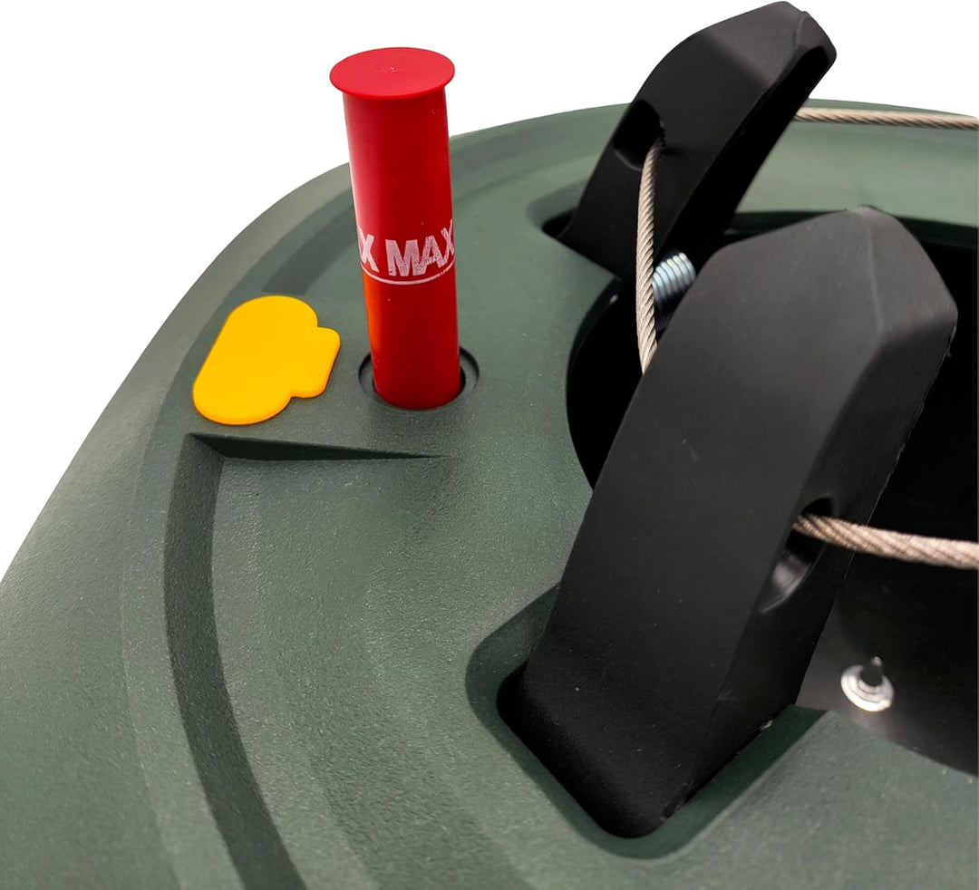 BURI Weihnachtsbaumständer Christbaumständer 2,20 m Baumhöhe - Baumständer Modell 2024 mit Fusspedal