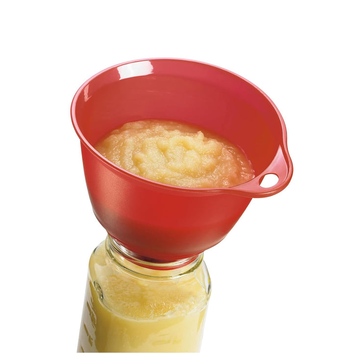 Cuisipro Universaltrichter Küchenhelfer, Silikon, rot 1 Rot, 1 Rot