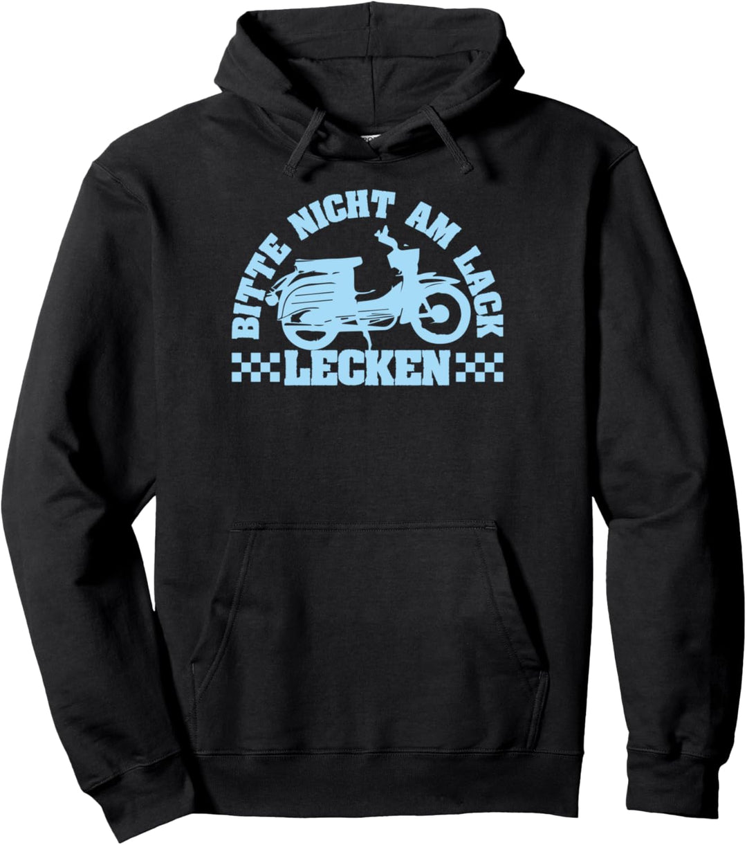 Bitte Nicht Am Lack Lecken Simson-Schwalbe Pullover Hoodie