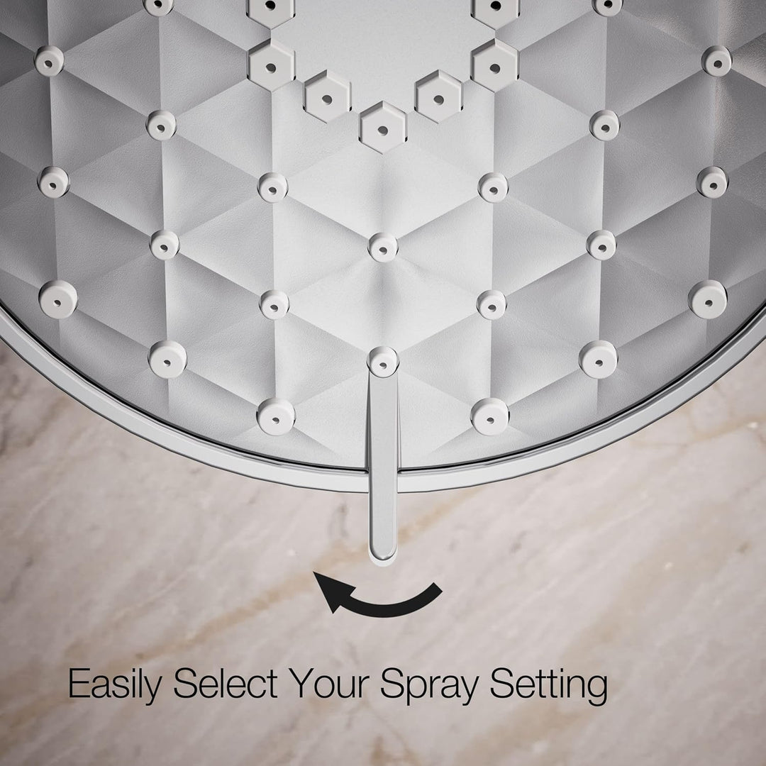 Kohler 72419-G-CP Erwachen Awaken Multifunktions-Duschköpfe, poliertes Chrom, Showerhead 1,75 GPM Sh