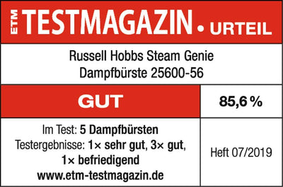 Russell Hobbs Dampfglätter [Testsieger] Multi- Bügeleisen Steam Genie (1650W, 25g/min Dampf, 260ml,