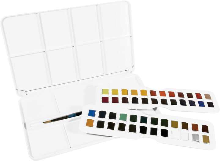 Daler Rowney Aquafine Set 48 Halbschuhe Mehrfarbig, D131900201, bunt