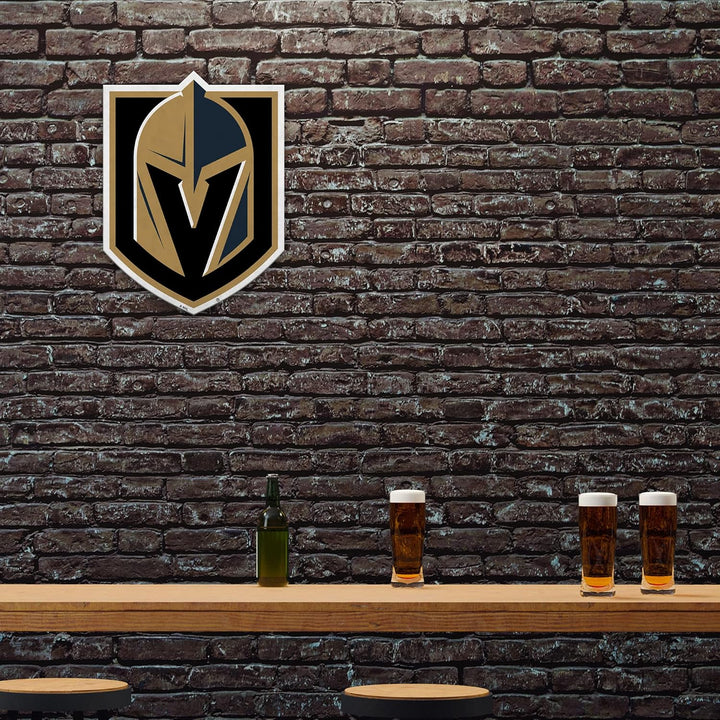 Rico Industries NHL Vegas Golden Knights Wimpel in Primärform, für Zuhause und Wohnzimmer, weicher F
