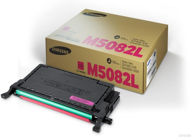 HP CLT-M5082L/ELS (‎SU322A) Original Toner Magenta (Hohe Reichweite, Kompatibel mit: CLP-620/CLP-670