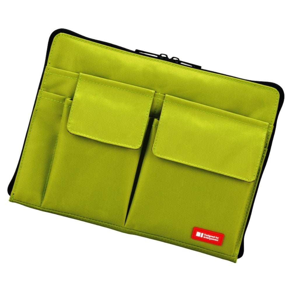Lihit LAB Laptoptasche mit Aufbewahrungstaschen (Bag-in-Bag), 17,1 x 24,8 cm, Gelbgrün (A7553-6) Gel