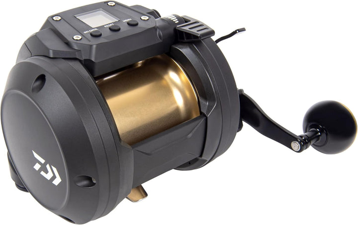 DAIWA Tanacom, Electrische Multi-Angelrolle, Sternbremse, Linkskurbel 800, 800