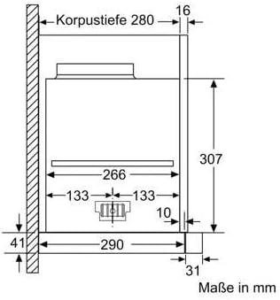 Siemens LI69SA684 iQ700 Flachschirmhaube/Luftgütesensor/LED-Beleuchtung/iQ Drive Motor