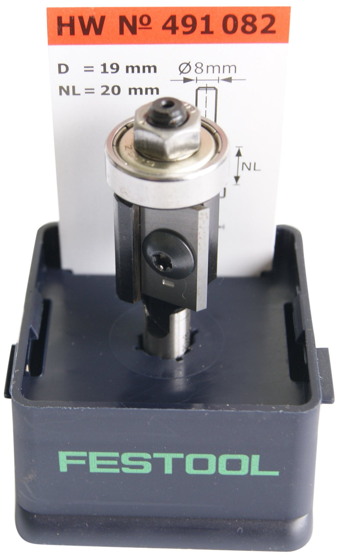 Festool Bündigfräser-Wendeplatten HW S8 D19/20WM Z2