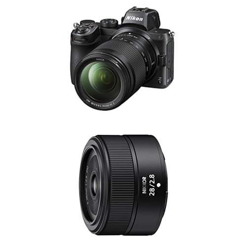 Nikon Z 5 Kit Z 24-200mm f/4.0-6.3 VR &amp; Nikkor Z 28 mm f/2,8, Schwarz Bundle mit Nikkor Z 28 mm, Bun