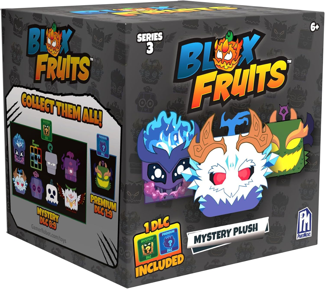 BLOX Fruits - 4" Collectible Plush - BLIND Box ASST - S3 Multicolore 4 inch, Multicolore 4 inch
