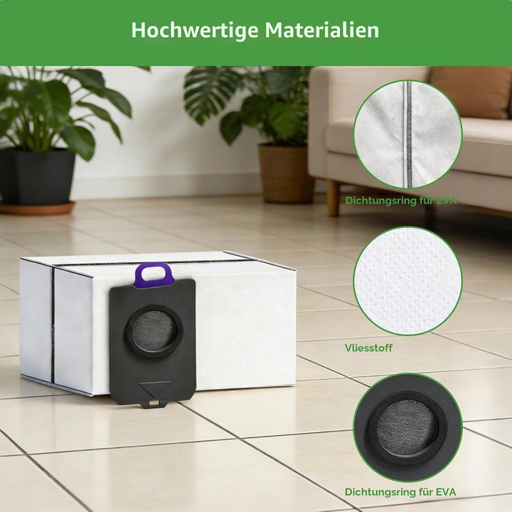 14 Stück Staubbeutel für NARWAL Flow, Freo Z10, Freo Z Ultra, Freo Z10 Ultra, Freo X10 Pro Saugrobot