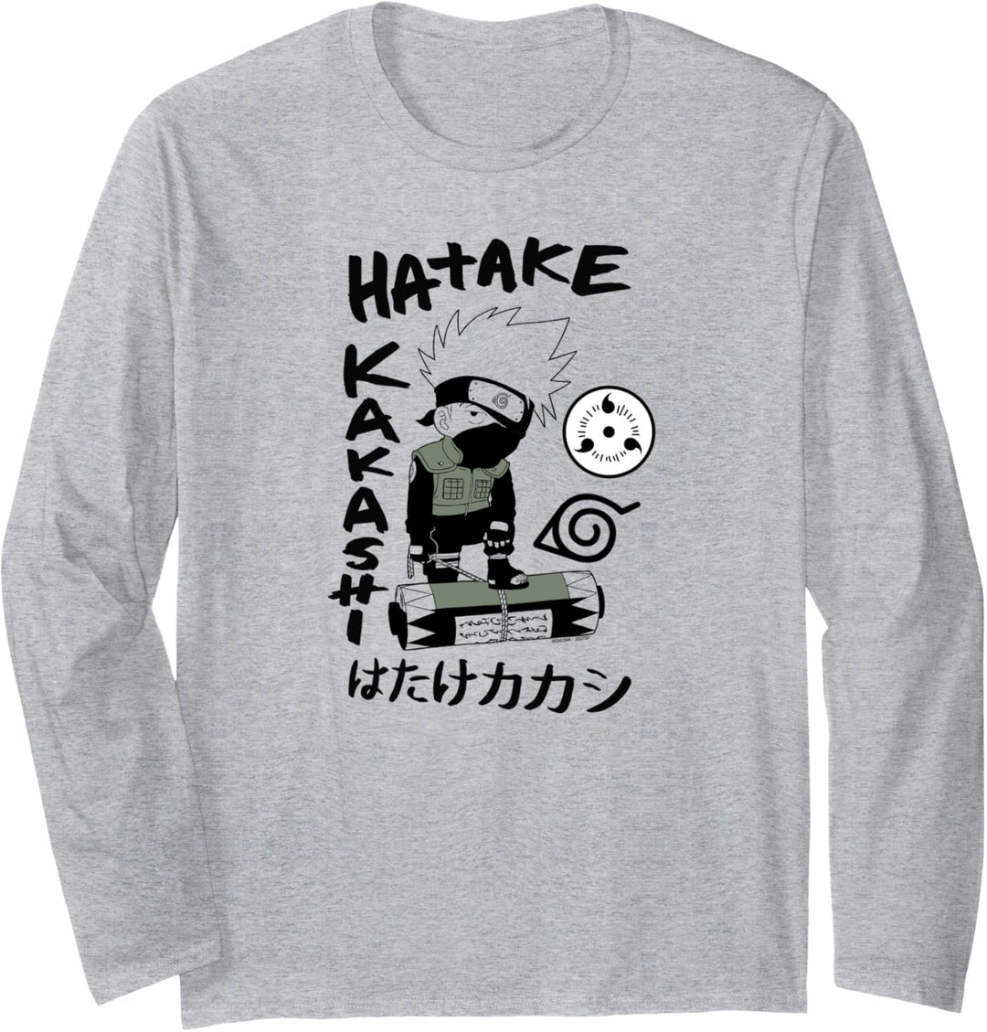 Naruto Shippuden Hatake Kakashi SD Langarmshirt