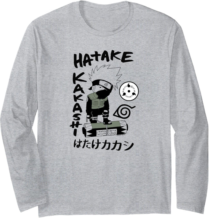 Naruto Shippuden Hatake Kakashi SD Langarmshirt