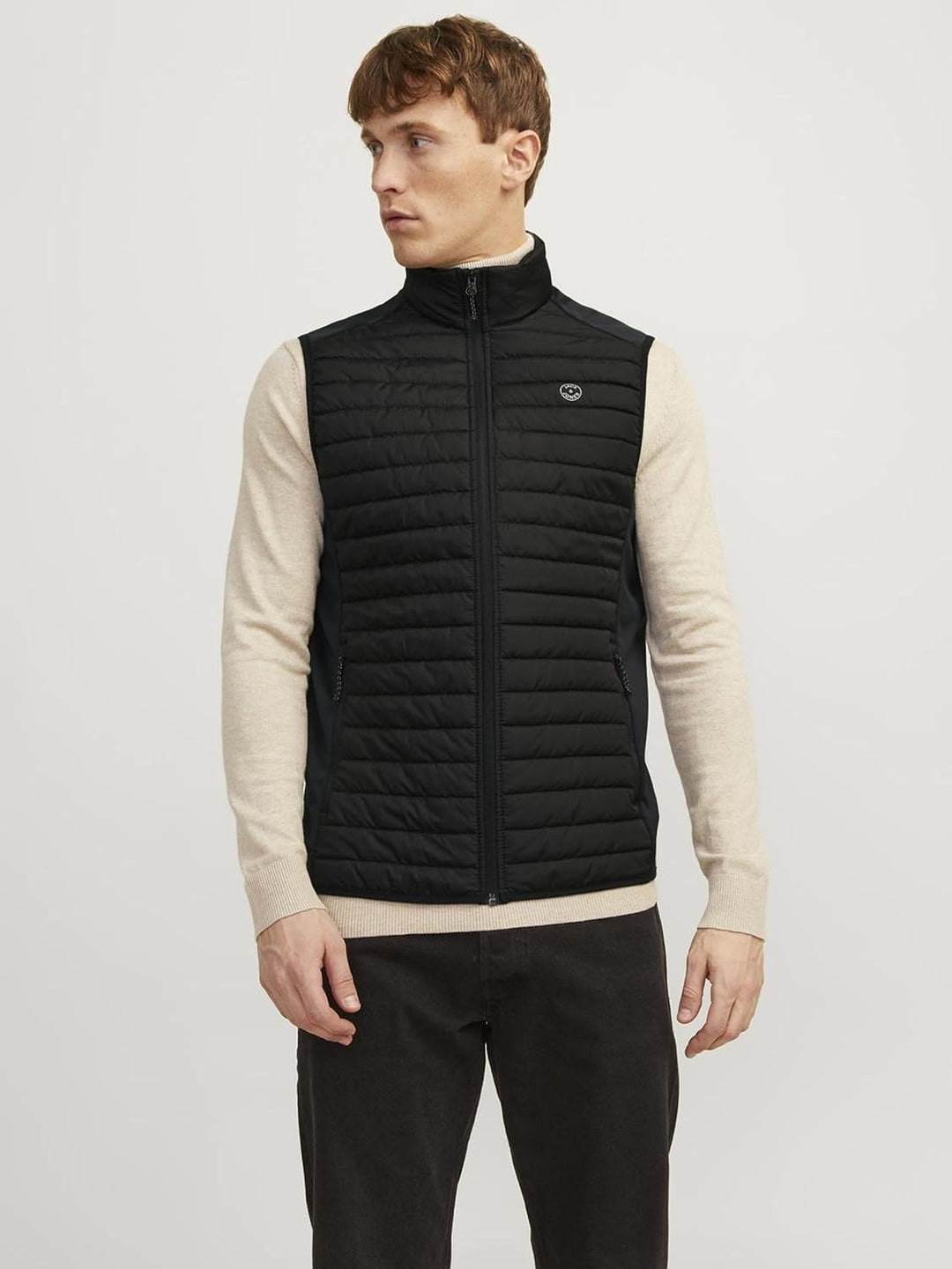 JACK & JONES male Steppweste Steppweste S Schwarz, S Schwarz