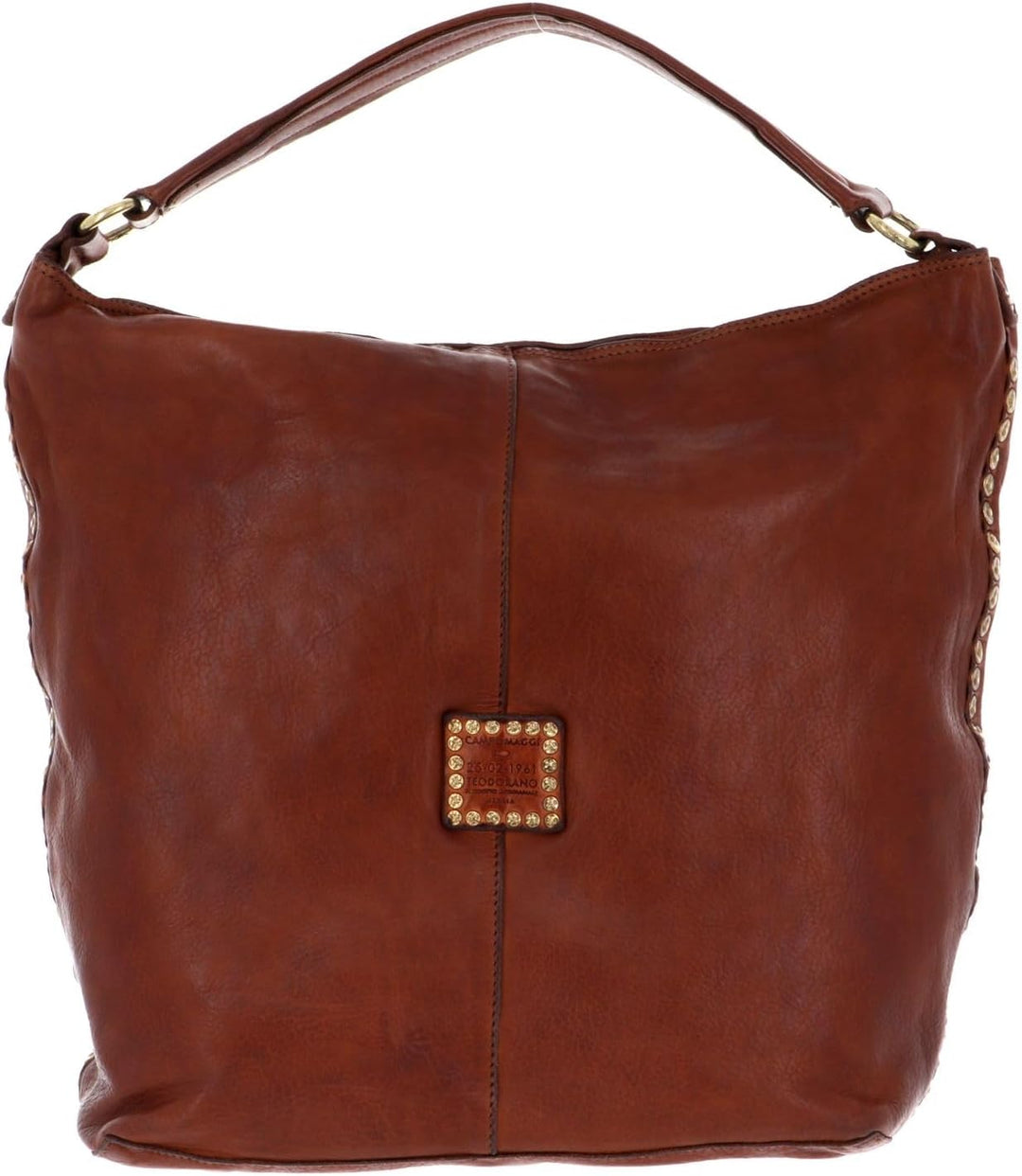 Campomaggi Schultertasche Leder 31 cm