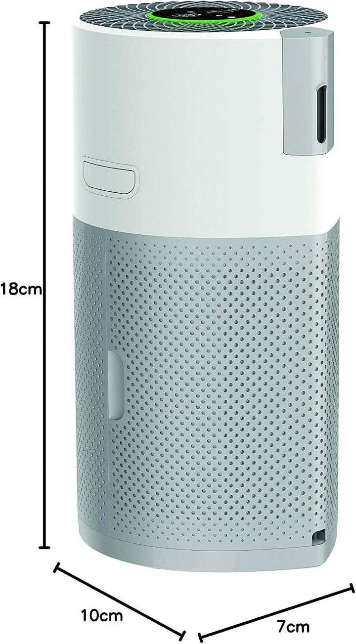 Hoover H-PURIFIER 500 Luftreiniger – mit HEPA-13 Filter für gute Luftqualität – Luftmesser mit CO-Wa