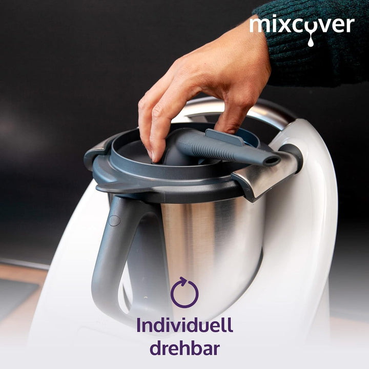 mixcover Steamy Dampfumleiter kompatibel mit Thermomix TM6 TM5 TM31 Monsieur Cuisine Connect Monsieu