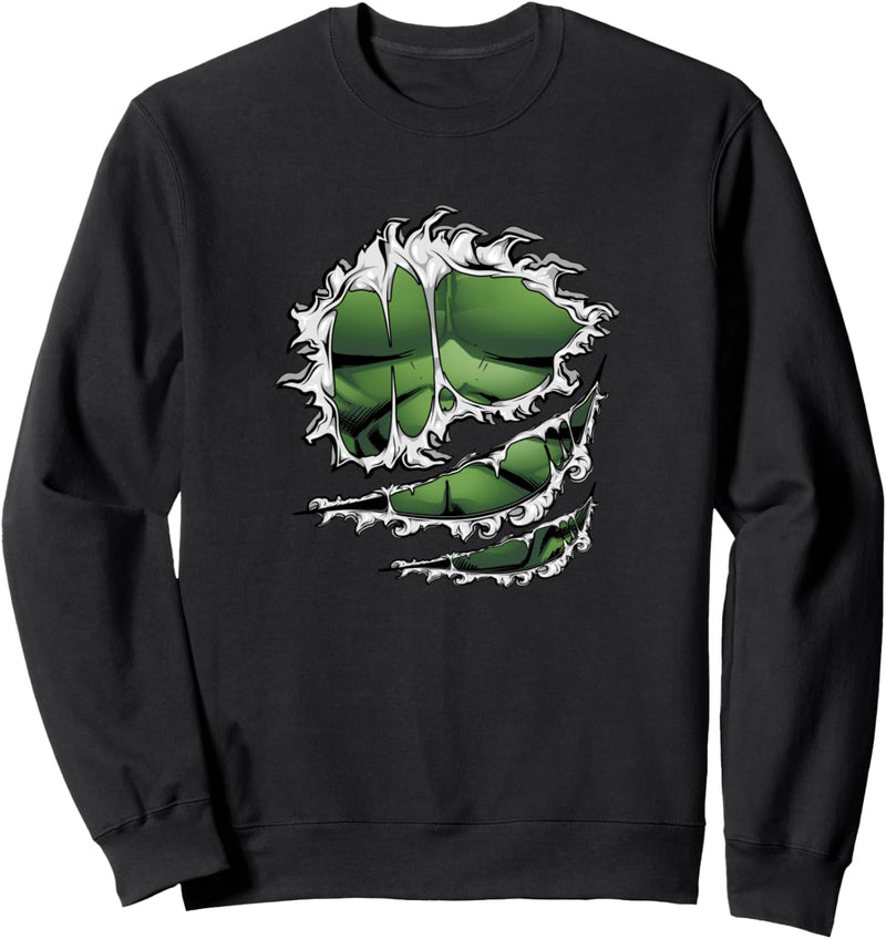 Marvel Avengers Hulk Ripped Costume Sweatshirt