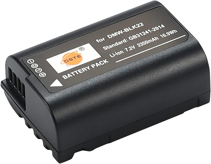 DSTE (2 Stück) Ersatz Batterie Akku Kompatibel für Panasonic DMW-BLK22 Sigma BP-61 Batterie,DC-S5 DC