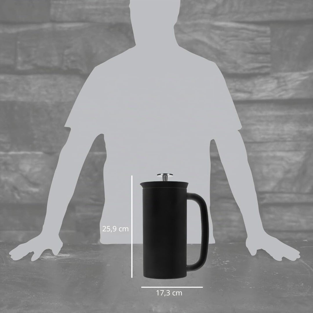 ESPRO P7 French Press Kaffeebereiter – Doppelwandig isoliert aus Edelstahl mit Mikrofilter, 950 ml,