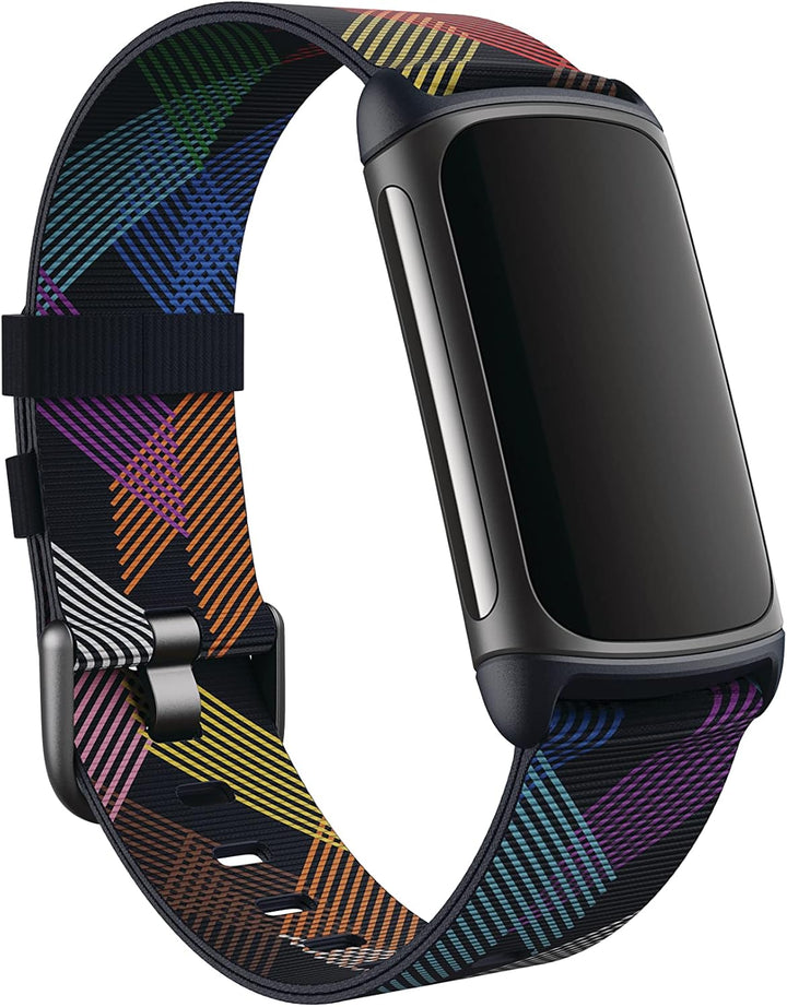 Fitbit Unisex-Adult Charge 5 Prism Pride Small, Prism Pride Small