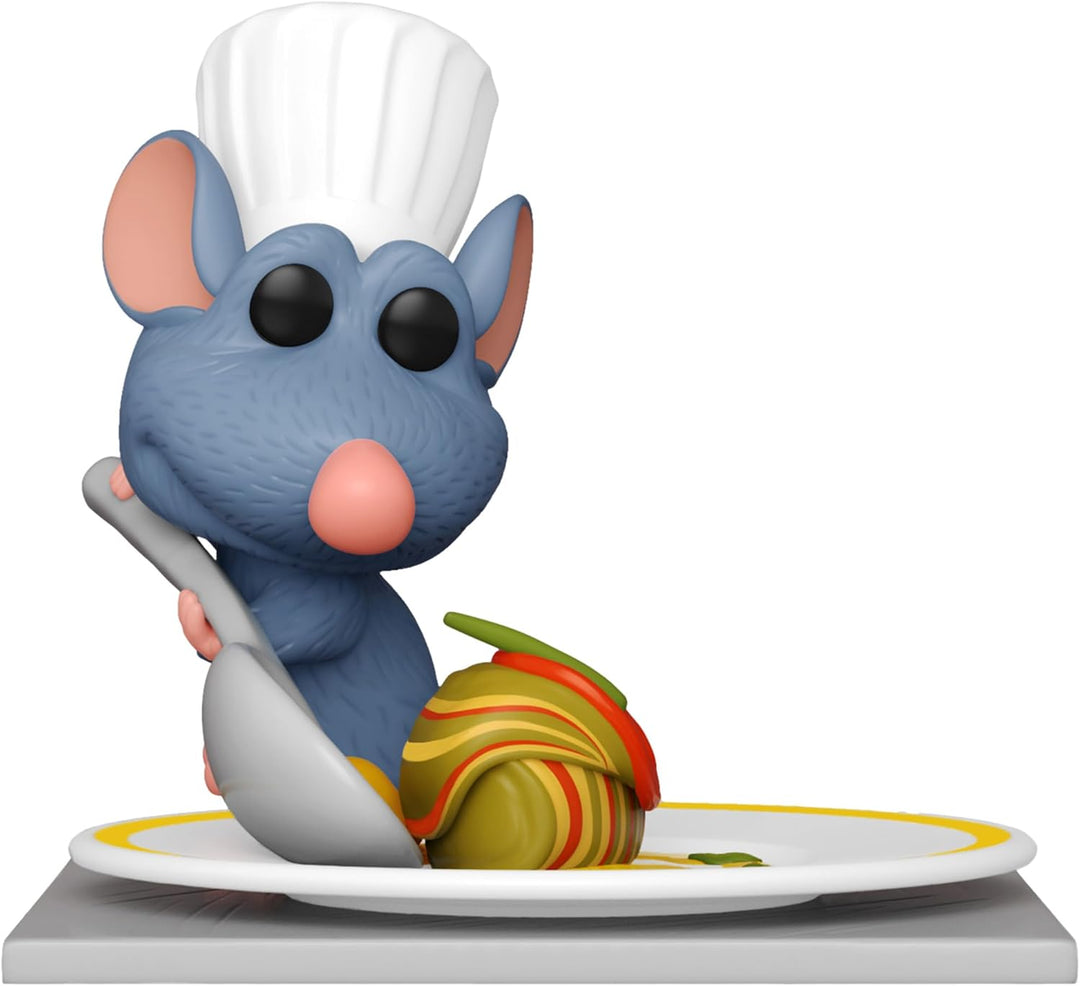 Funko Pop! Deluxe: Disney - Remy mit Ratatouille - Vinyl-Sammelfigur - Geschenkidee - Offizielle Han