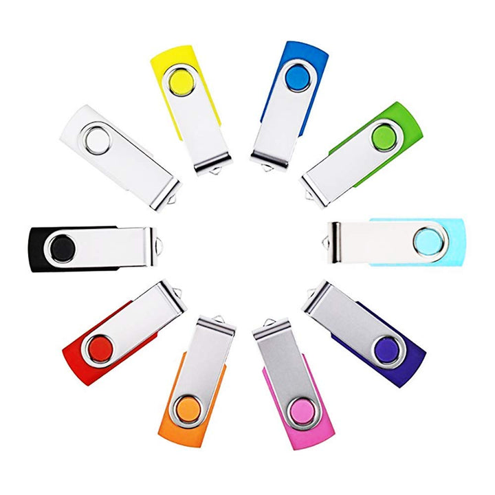 Anloter USB-Stick (8 GB, USB 2.0, 8 GB), 10 Stück