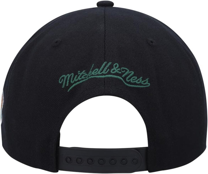 Mitchell & Ness Seattle Supersonics Team Script Snapback Cap Kappe Basecap