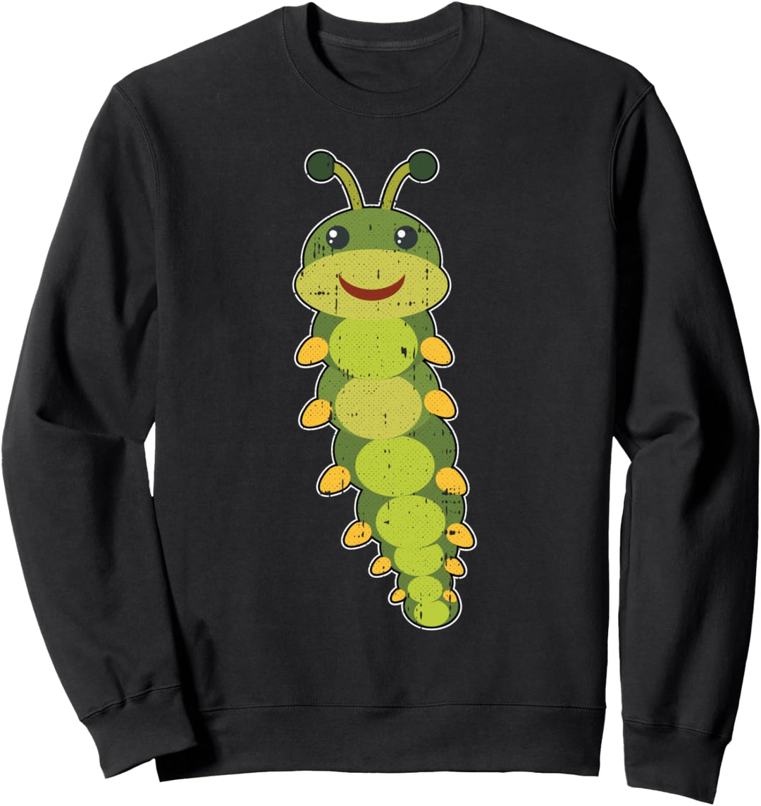 Larva Lazy Halloween Kostüm lustiger Insektenkäfer Sweatshirt