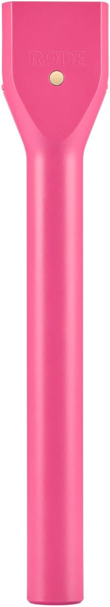 Rode Interview GO Handadapter Pink für Wireless Mikrofon-Funksystem Sendemodule + keepdrum Fell-Wind