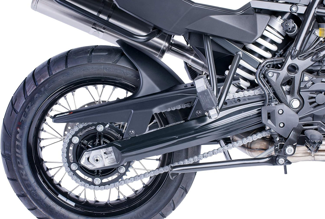 Puig 5865J Hinterradabdeckung, Matt Schwarz, Medium Mattschwarz, Mattschwarz