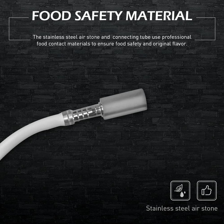 DUEBEL Molekulare Gastronomie Schaumgenerator, tragbares Schaumerzeugungs-Kit (angetrieben durch Tro