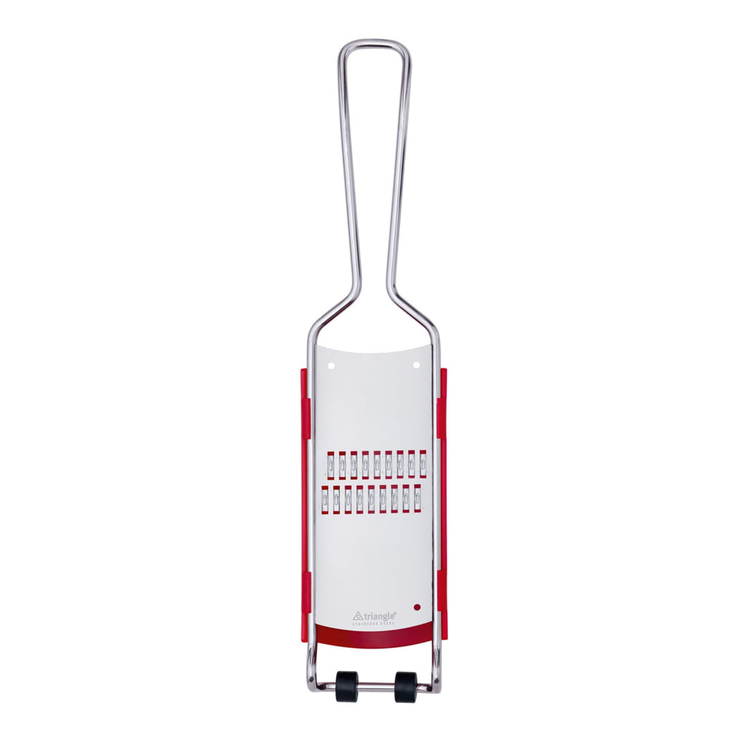 triangle 50 153 13 03 Reibe Julienne mit Fänger professionelle Qualität Gemüsereibe mit Auffangbehäl