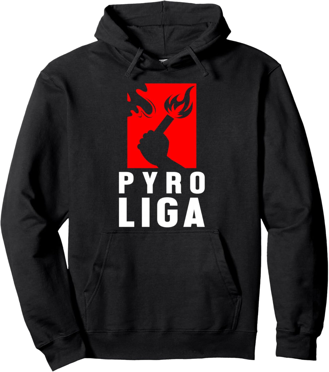 Pyro Liga Rakete Feuerwerk Knaller Pyromane Pyrotechniker Pullover Hoodie