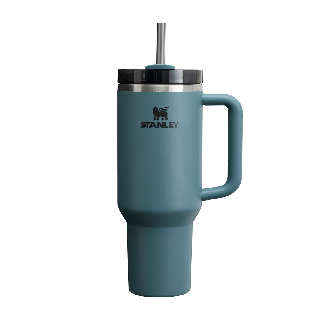 STANLEY 1913 Quencher H2.0 Flowstate Trinkflasche Mit Strohhalm 1.2L - Thermobecher Kühlt 11 Stunden