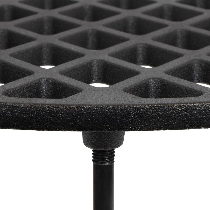 BBQ-Toro Gusseisen Grillrost Ø 45 cm mit 3 Beinen | rund | Dutch Oven Untersetzer, Grill Zubehör | D