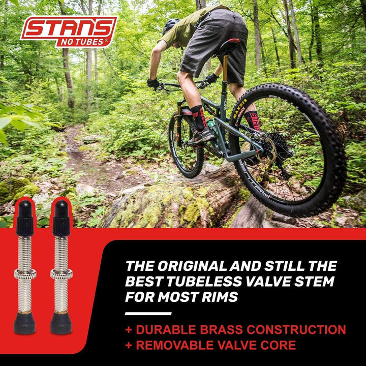 NoTubes Ventil Universal Presta Laufräder, Silber, 25 STK