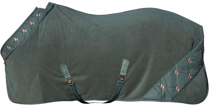 HKM Sattelgurt -Teddy- braun/cream Länge 120 cm, braun/cream Länge 120 cm