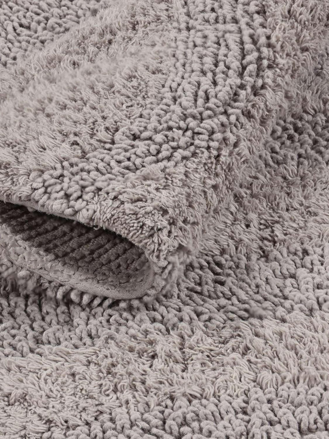 RugVista Breeze Teppich - Grau Teppich Ø 70 Moderner, Rund Teppich