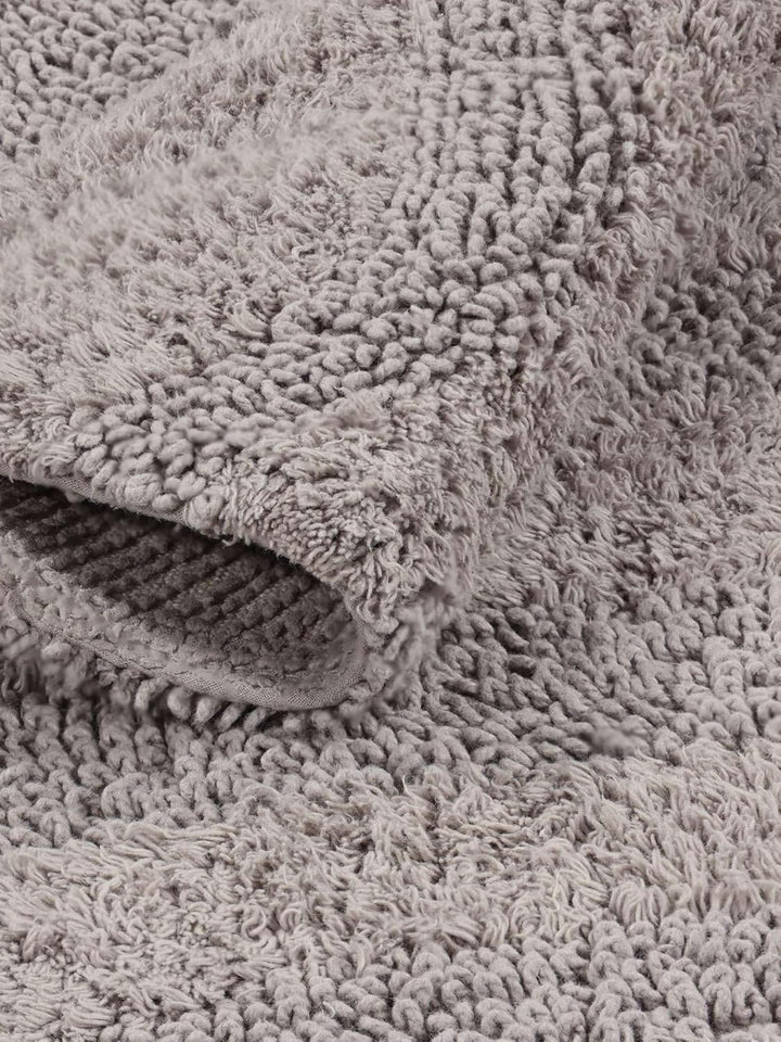 RugVista Breeze Teppich - Grau Teppich Ø 70 Moderner, Rund Teppich