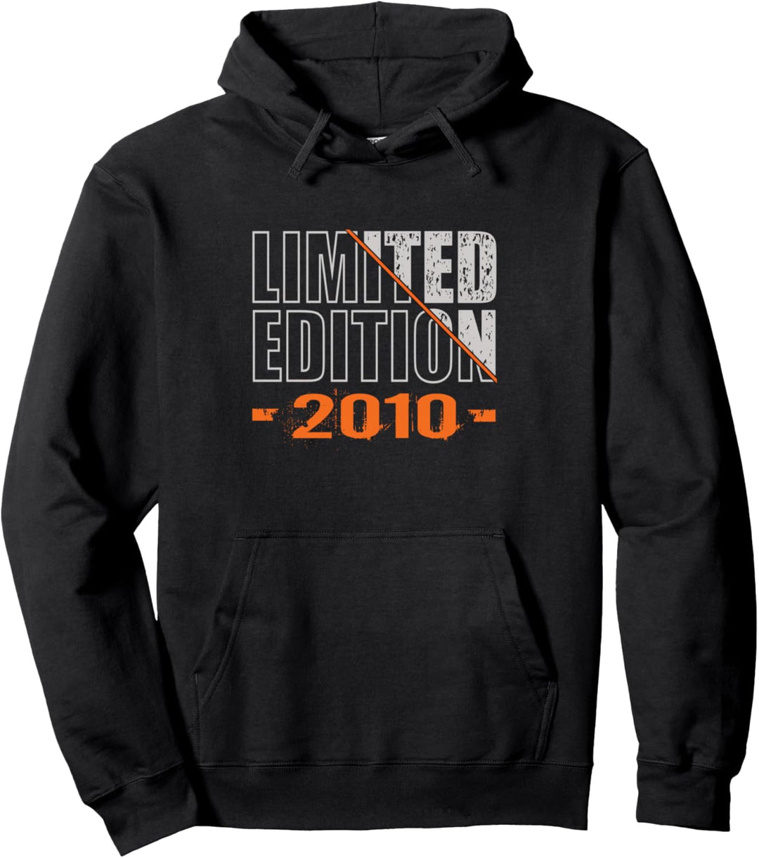 Limited Edition 2010 Retro Geburtstag 2010 Jahrgang 2010 Pullover Hoodie