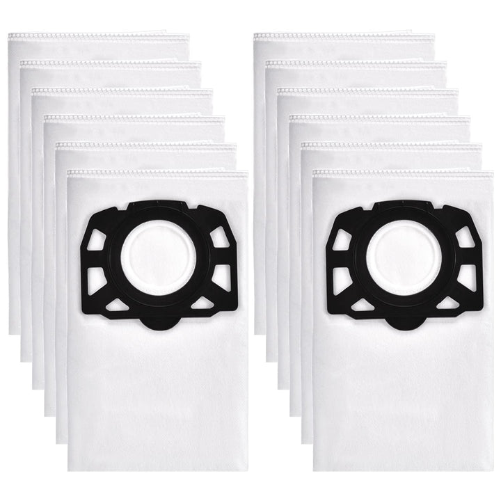 12Stück Staubsaugerbeutel für Kärcher WD4,WD5,WD6 Vliesfilterbeutel KFI 487,Staubbeutel für Kärcher