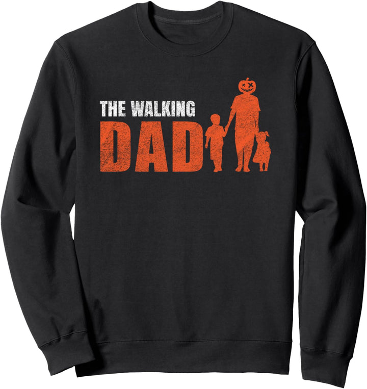 Halloween Walking Dad - Bester Papa Vater Sohn Tochter Dead Sweatshirt