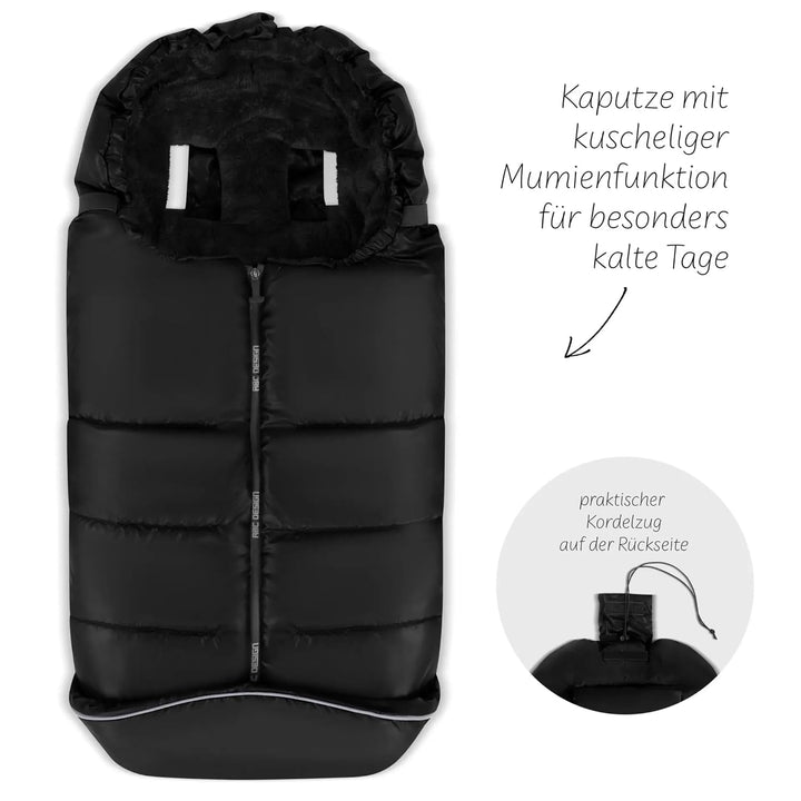 ABC Design Winter Fusssack/Kinder Fusssack Kinderwagen &amp; Buggy/Baby Fusssack mit Anti-Rutschschutz &amp;