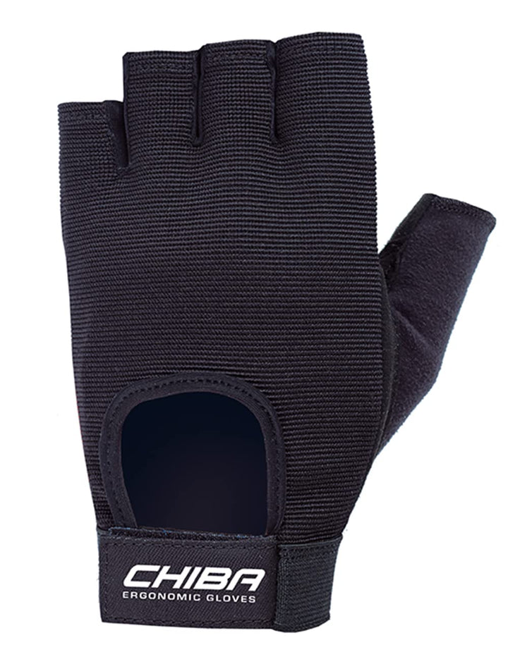 Chiba Erwachsene Handschuh Fit L schwarz uni, L schwarz uni