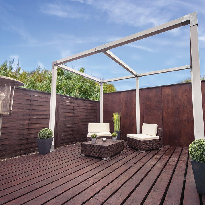 Connex Pfostenecke, 90 x 90 mm, 1 Stück, HV4243 & HV4244 Pfostenecke doppelt, 90 x 90 mm, Holz Bundl