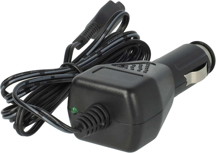 vhbw KFZ-Ladekabel kompatibel mit Kärcher EDI 4, OC 3 Eiskratzer, Druckreiniger - 12V Ladegerät Schw