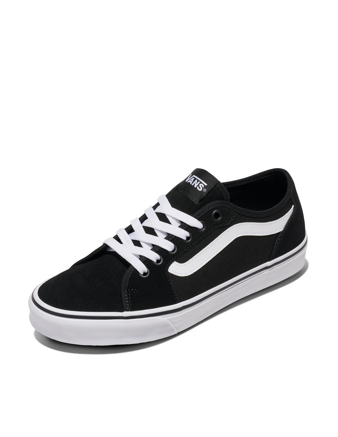 Vans Filmore Decon Herrenschuhe Schnürschuhe Sneaker Grau Freizeit 41 EU Black And White, 41 EU Blac